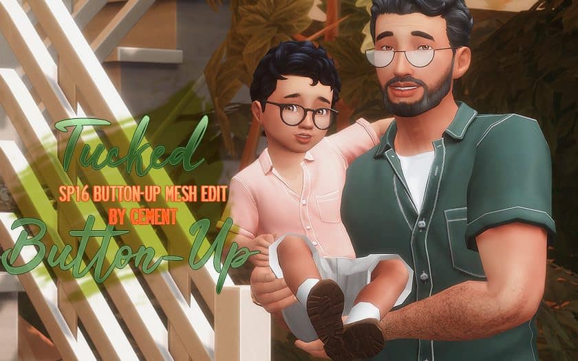 Sims 4 Male Shirt CC