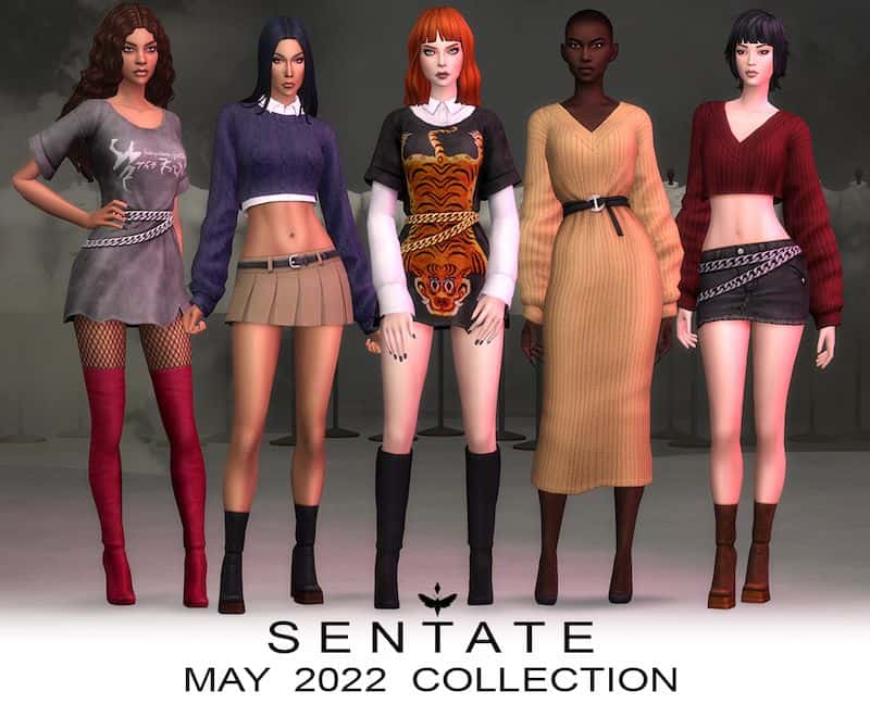 Sims 4 Grunge CC Pack
