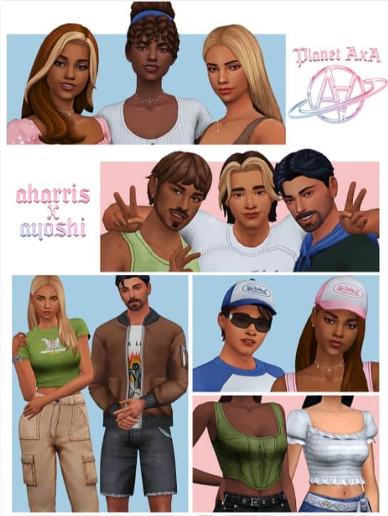 Cool Aesthetic Sims 4 CC Pack