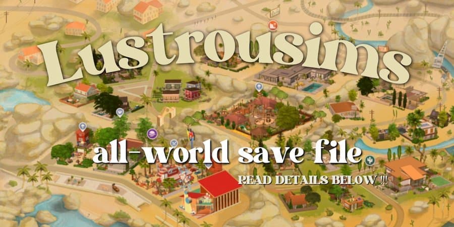 All-World Save File with Mods