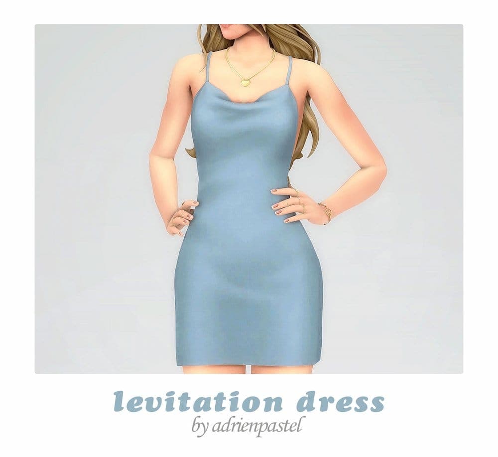 Levitation Sims 4 Dress