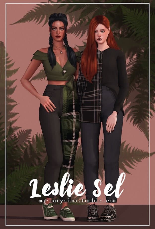 Leslie Sims 4 CC Outfit