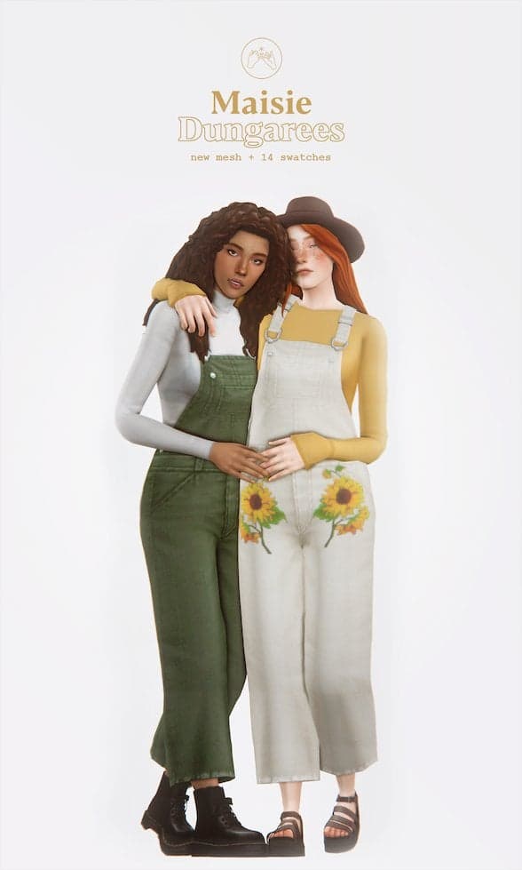 Maisie Sims 4 Dungarees