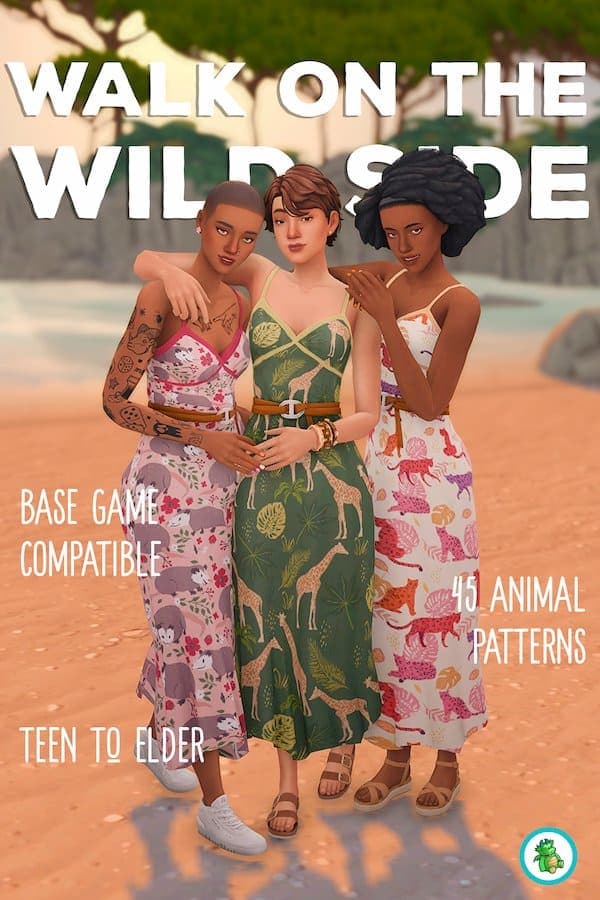 Walk On The Wild Side CC Dress