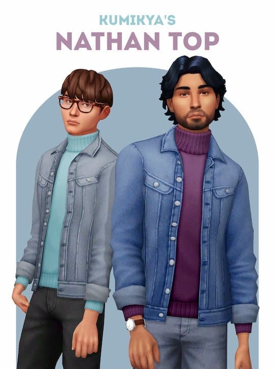 Nathan Sims 4 Male Top