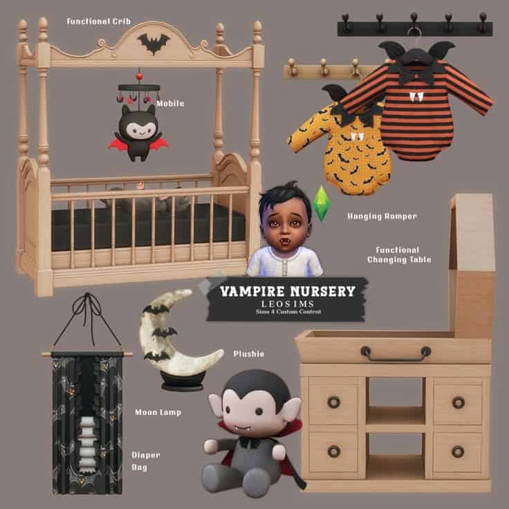 Vampire Nursery Set