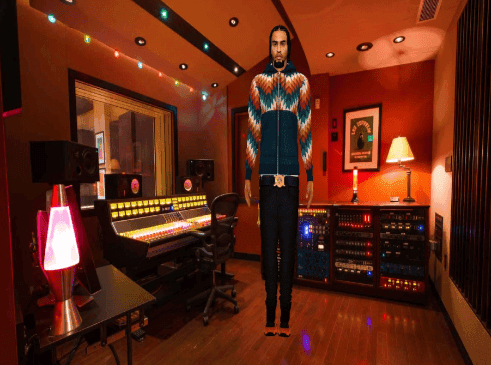 Recording Studio Sims 4 CAS Background