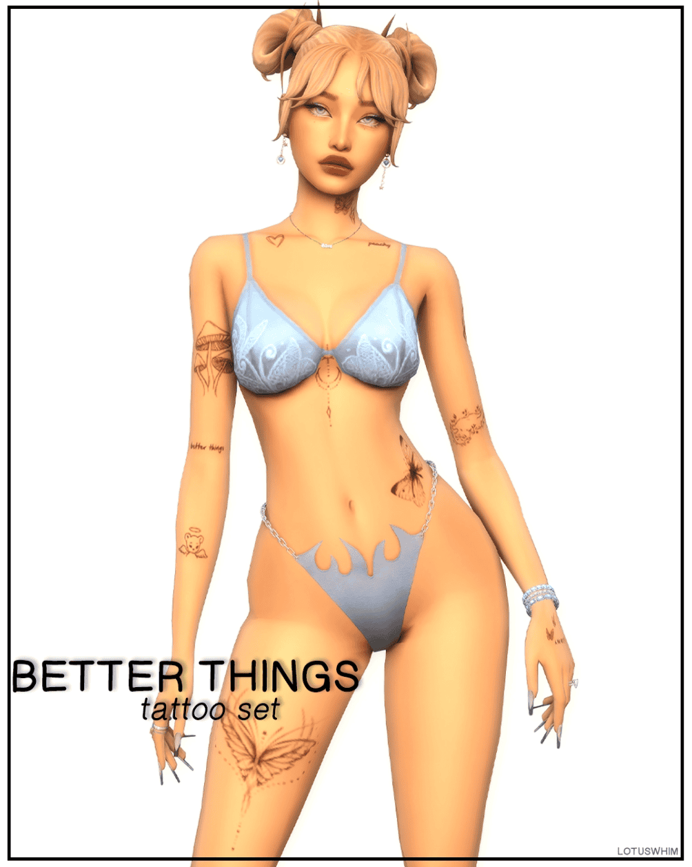 Better Things Tattoo Set