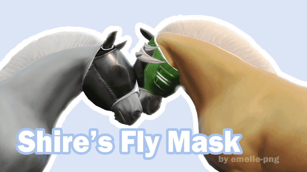 Shire’s Fly Mask with transparency