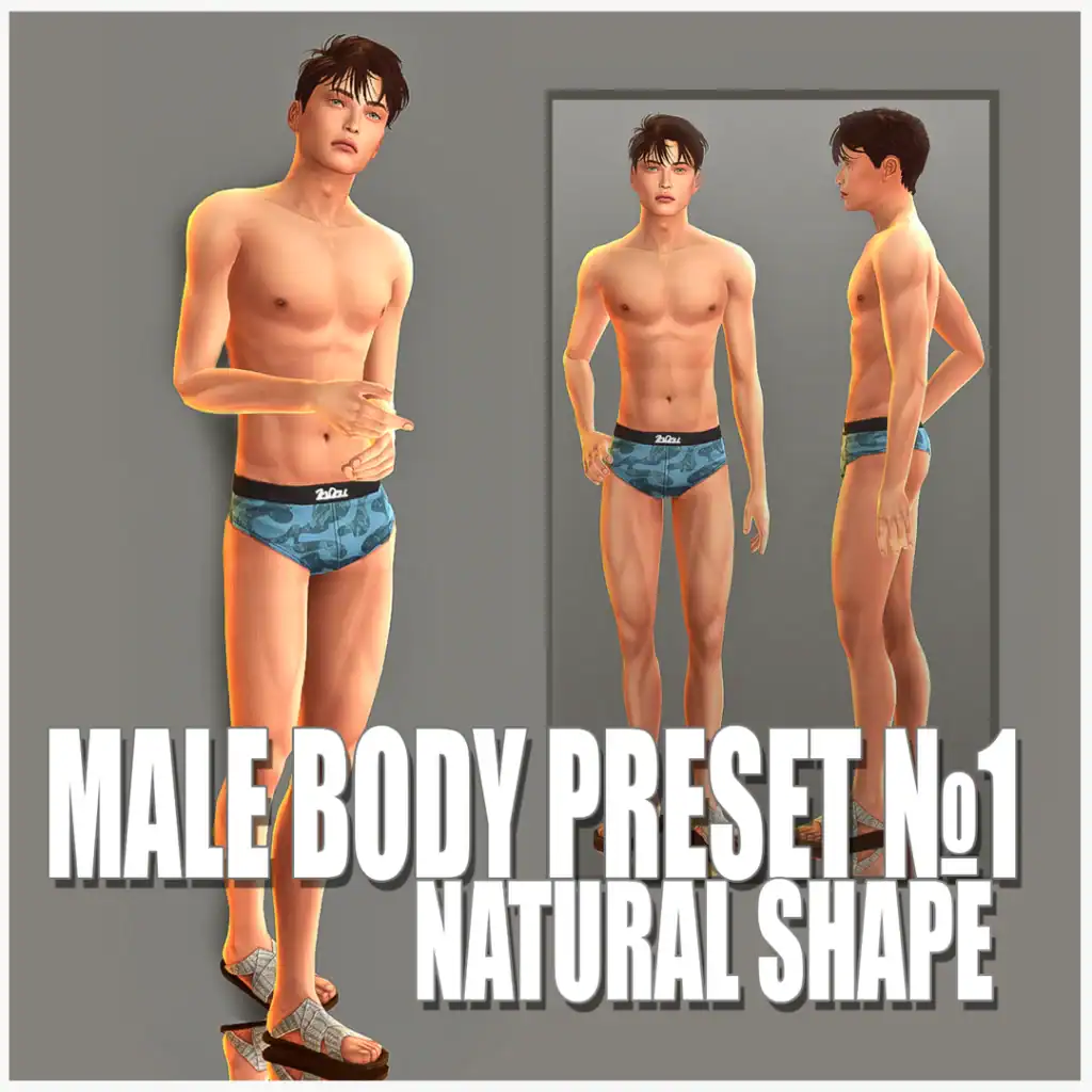 Male Body Preset No. 1