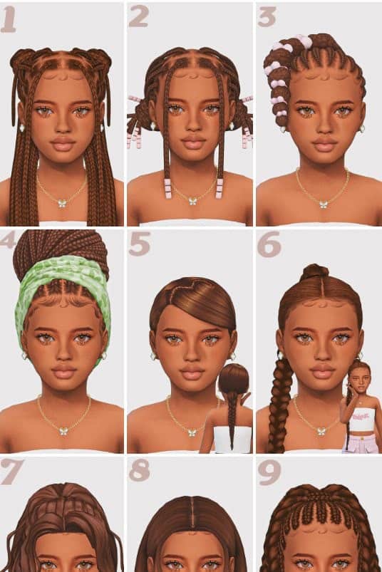 Hair For Girls Maxis Match