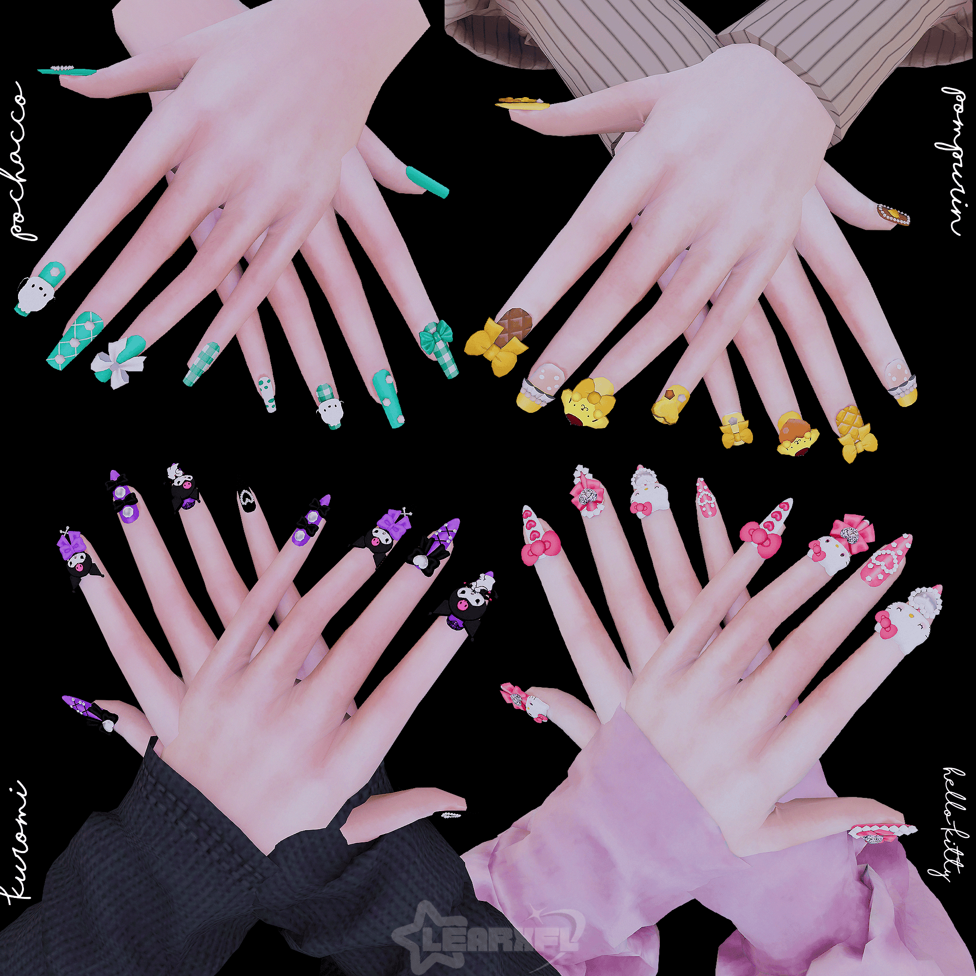 Sanrio Nails