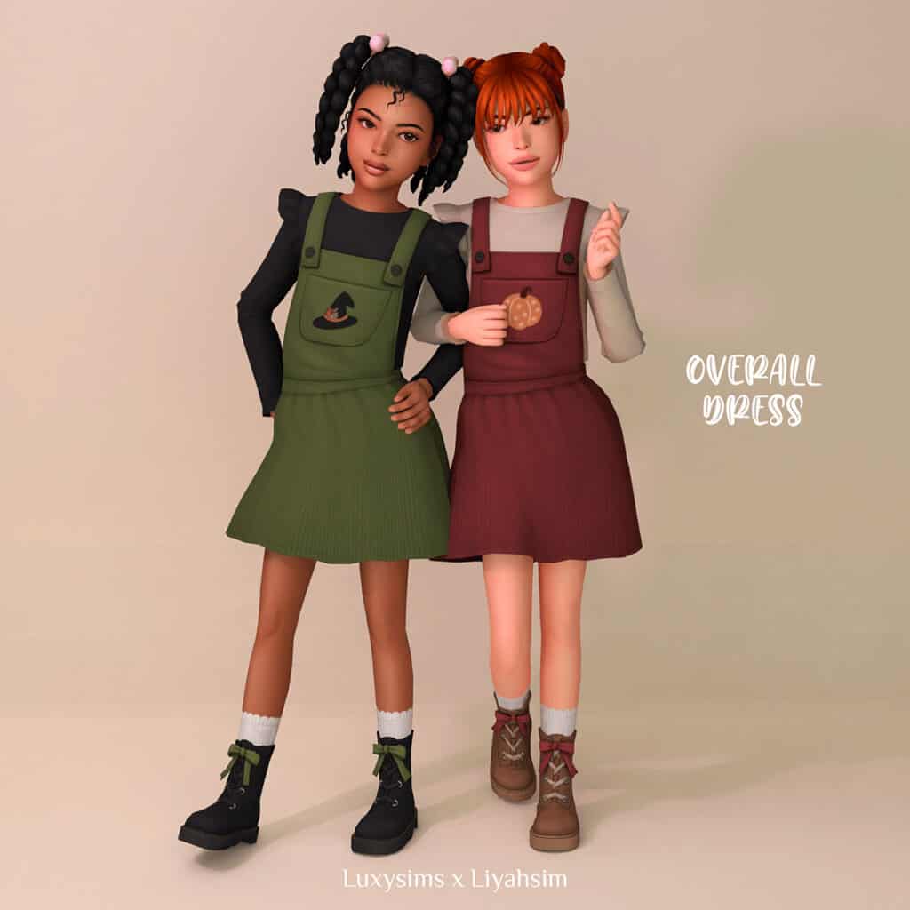 Little Fall Adventures Collection – Overall Dress