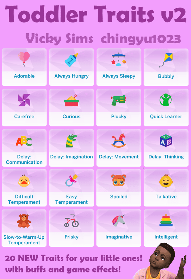 Toddler Traits Pack