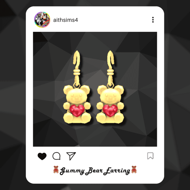 Gummy Bear Earrings
