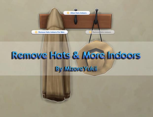 Remove Hats and More Indoors