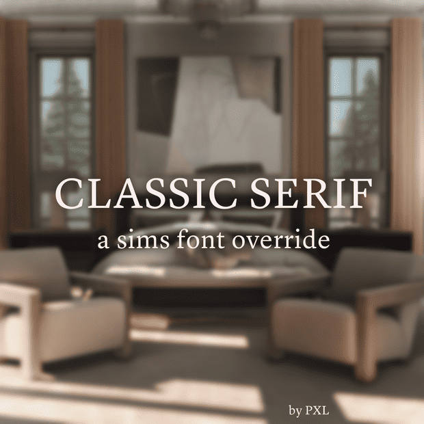 Serif Front Replacement Override