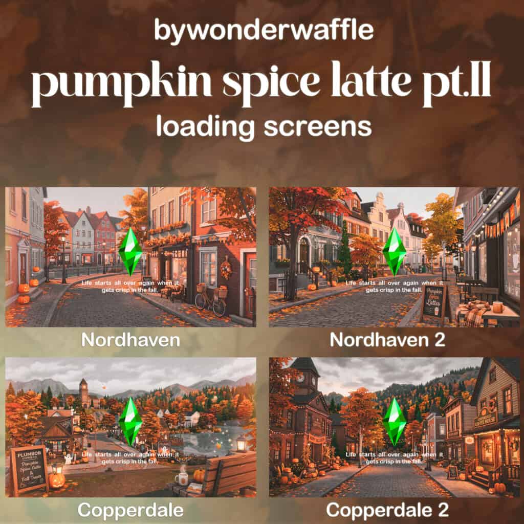 Loading Screens – Pumpkin Spice Latte Pt. 2