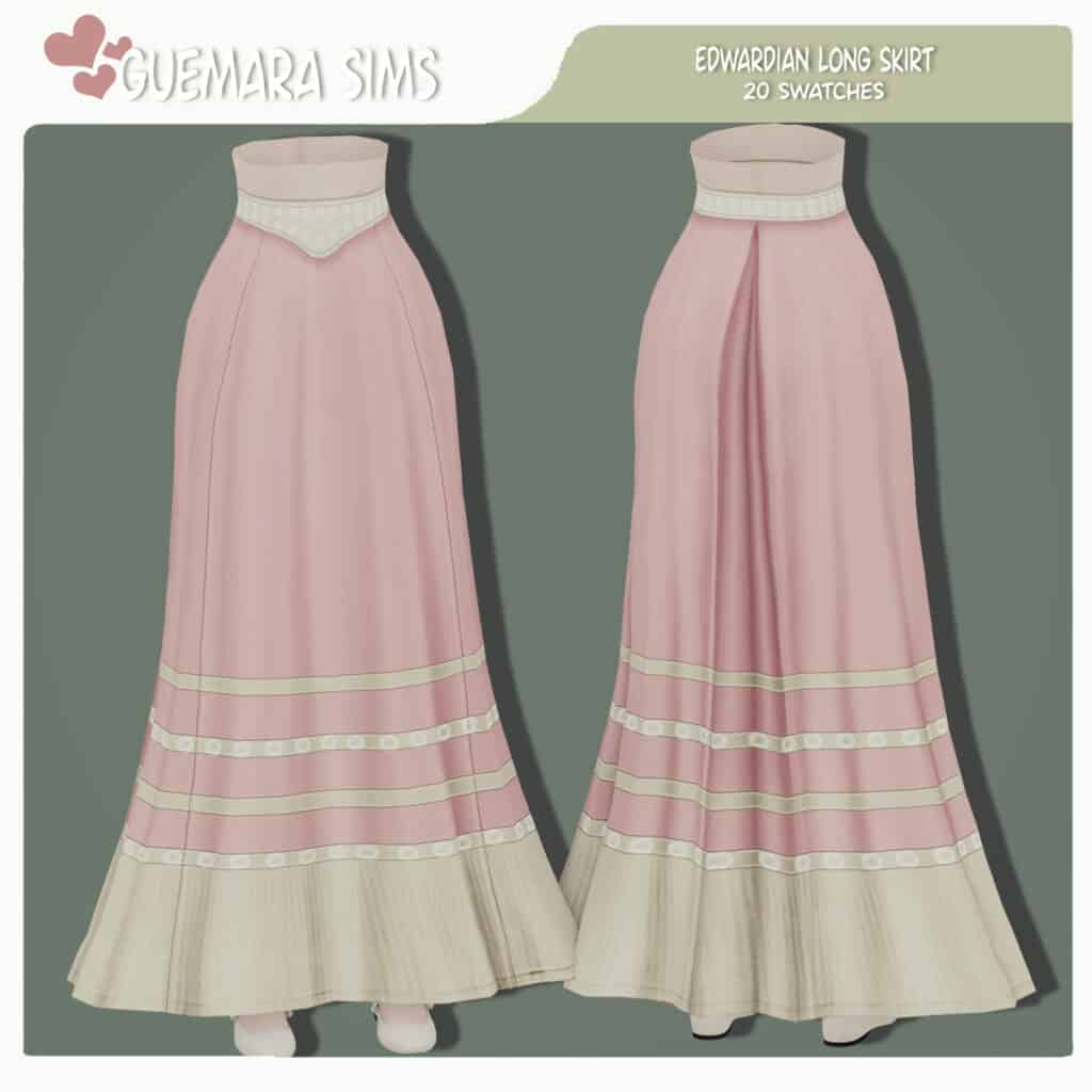 Edwardian Long Skirt