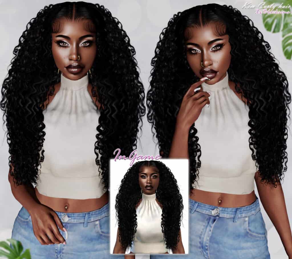 Kim Curly Hair