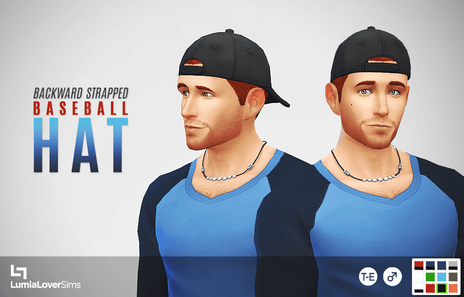Backward Strapped Baseball Hat