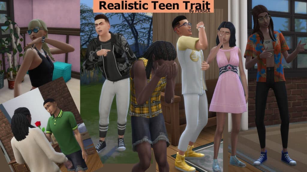Realistic Teen Trait Mod