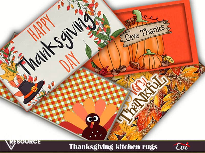 Thanksgiving Kitchen Rugs