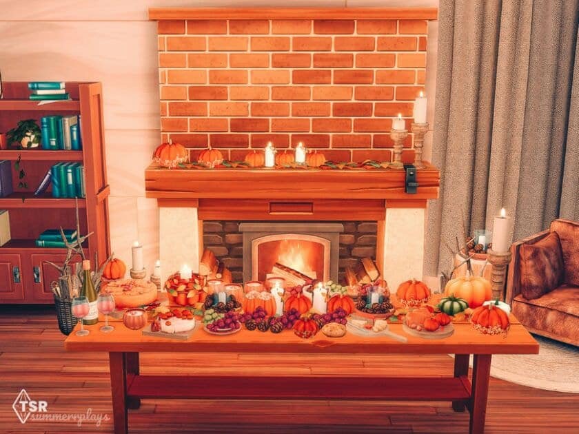 Thanksgiving Dinner Room