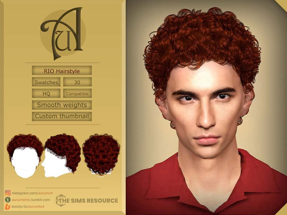 Rio Short Curly Hairstyle