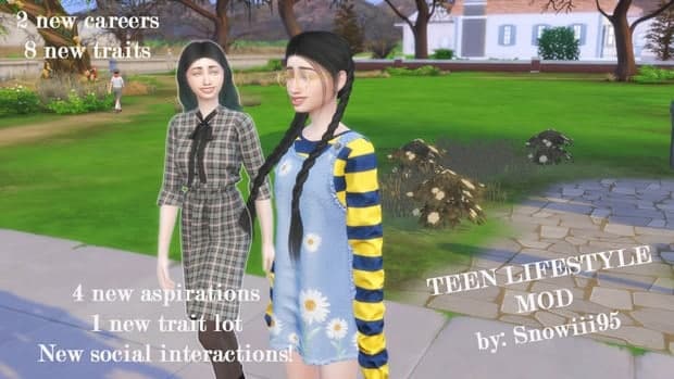 Teen Lifestyle Gamepack Mod