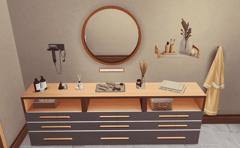 Lux Bathroom Clutter