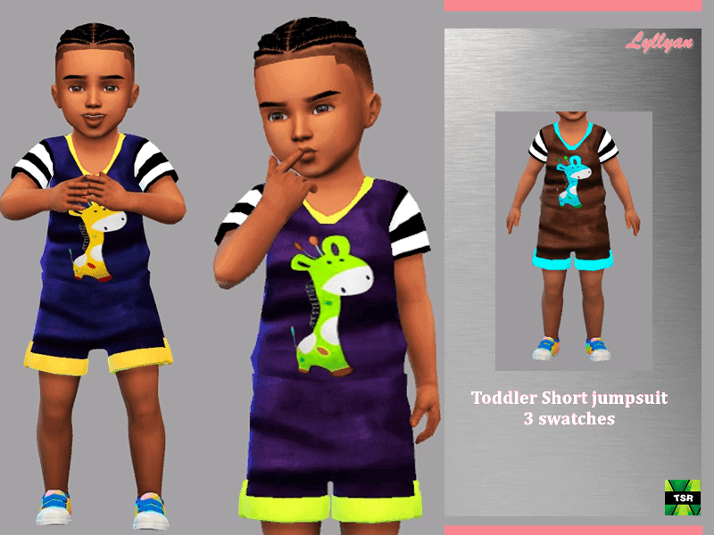 Toddler Short Jumpsuit