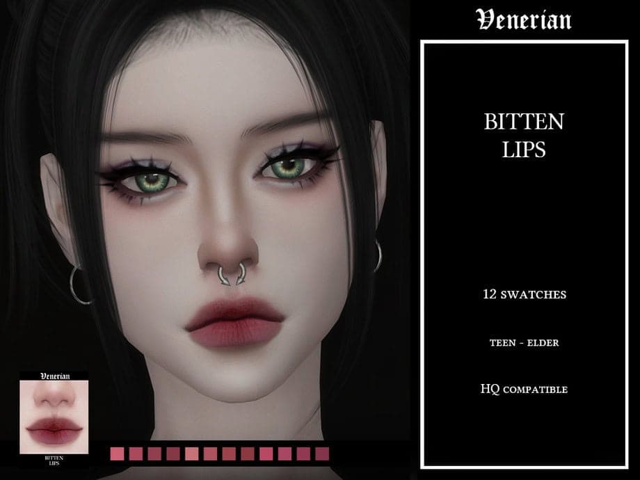 Bitten Lipstick