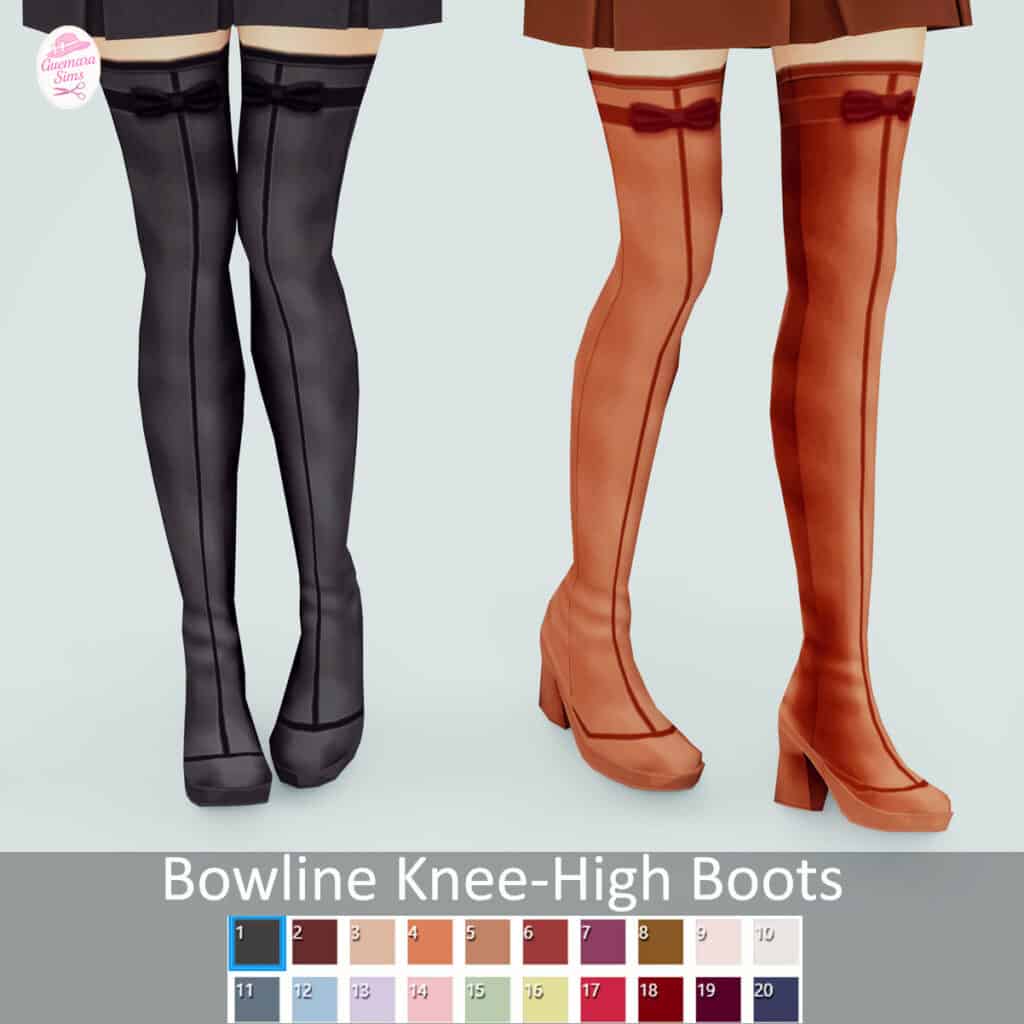 Bowline Knee-High Boots