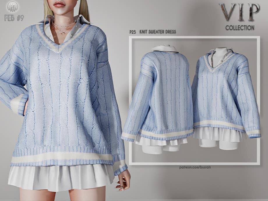 Knit Sweater Dress