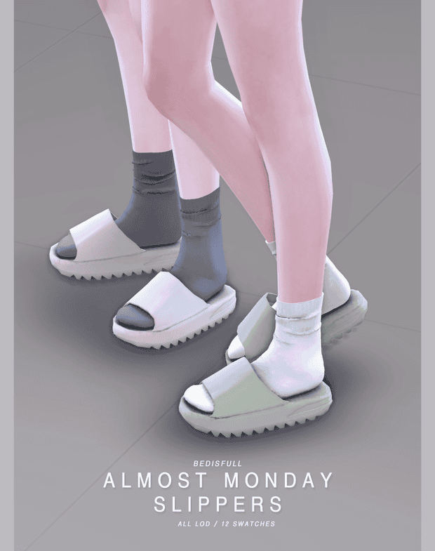 Almost Monday Slippers