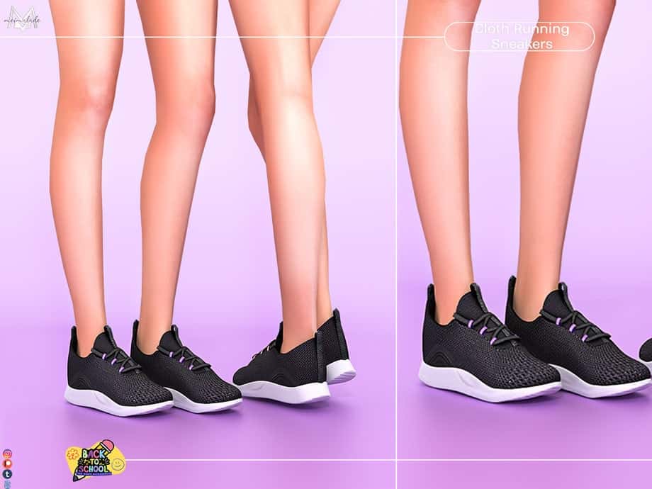 Cloth Running Sneakers