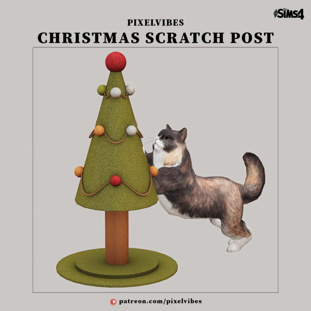 Christmas Scratch Post