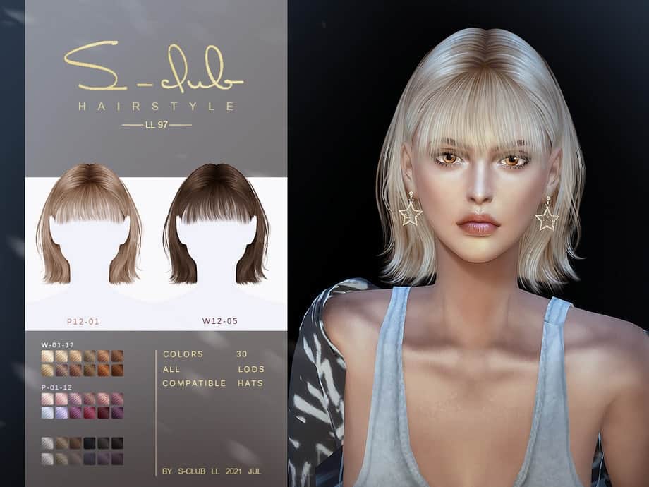 Short Bang Hairstyle