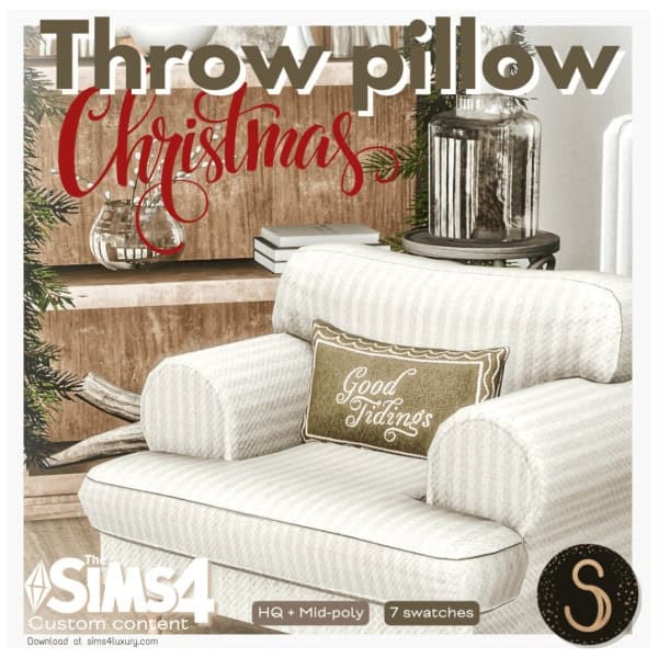 Christmas Throw Pillow