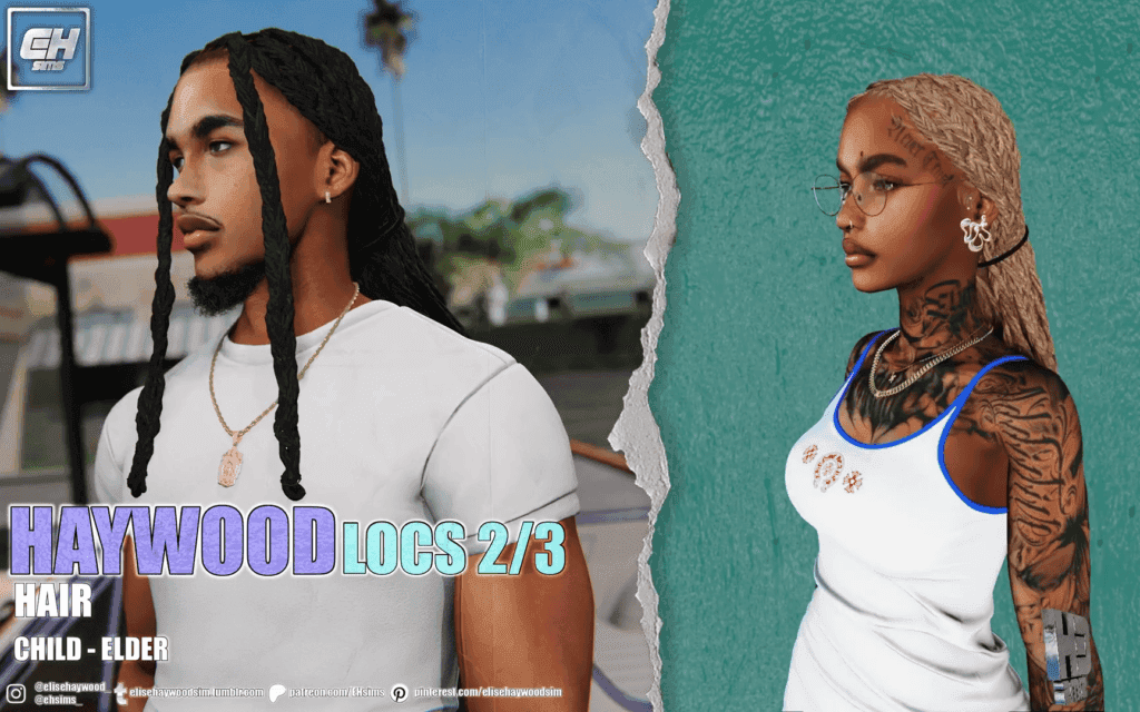Haywood Locs 2/3 Hair