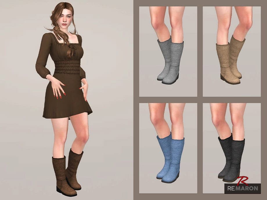 Leather Boots Womenswear