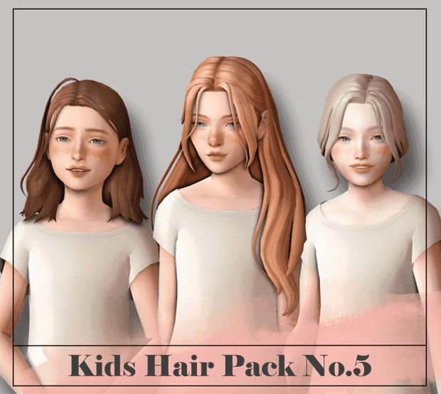 Kids Hair Pack No. 5
