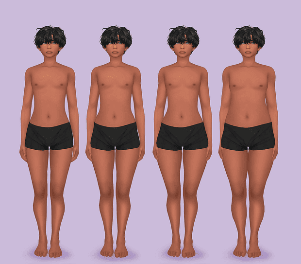 Androgynous Male Presets