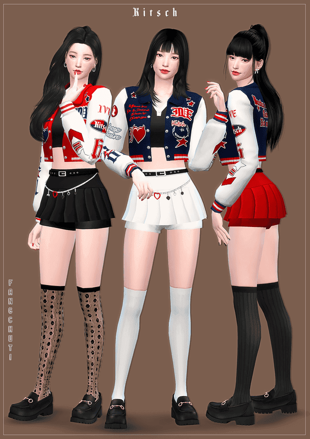 Yujin Kitsch Outfits