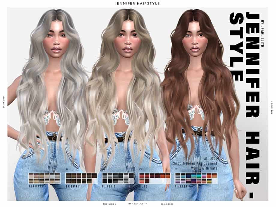 Leah Lilith Jennifer Hairstyle