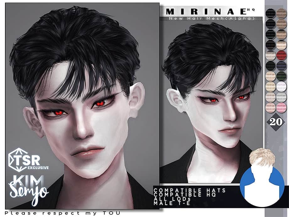Ts4 Male Hairstyle