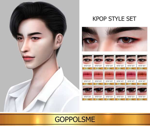 GPME-Gold Kpop Style Set