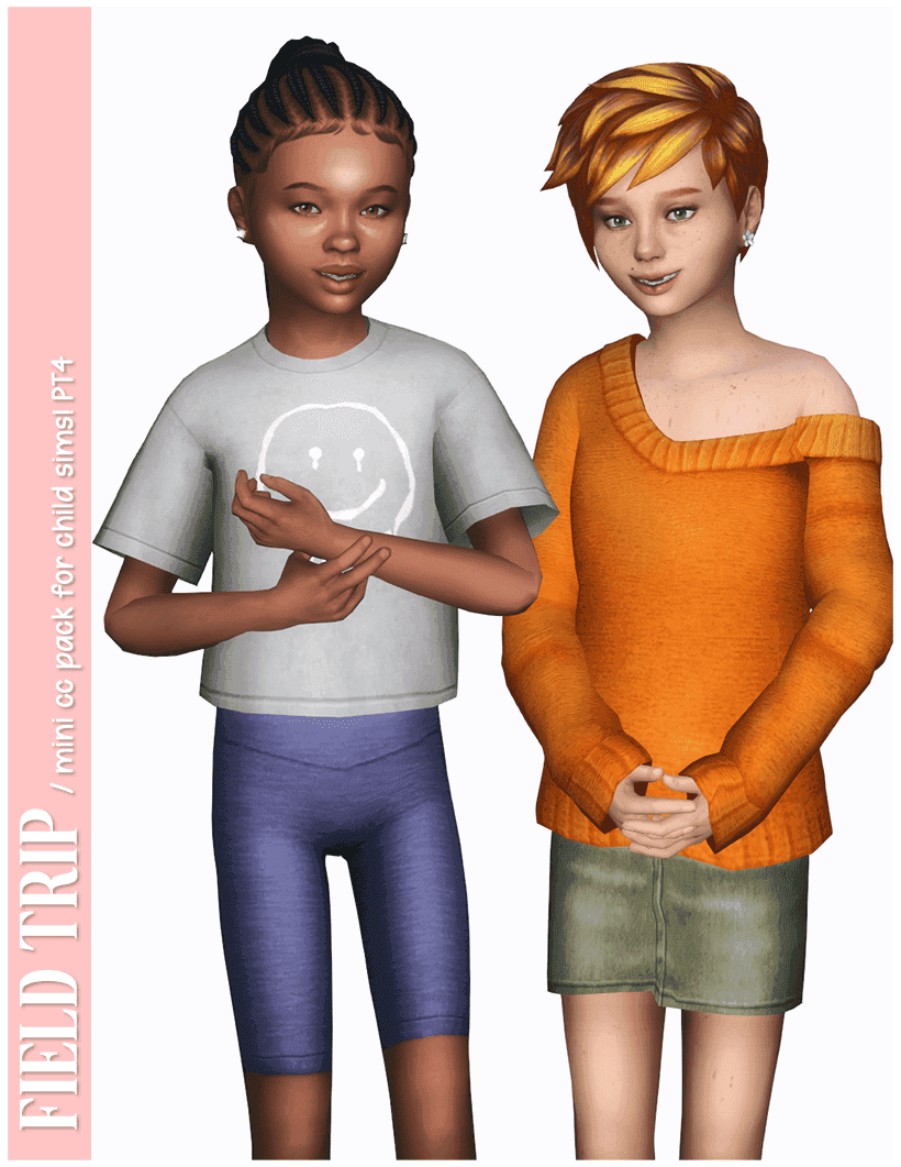 Mini CC Pack for Child Sims