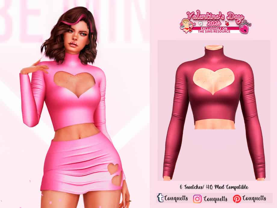 Valentine’s Day Top